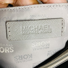 Load image into Gallery viewer, Michael Kors Jet Set Gray Saffiano Leather Tote Double Handle Traveler Bag
