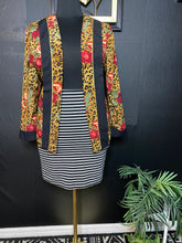 Load image into Gallery viewer, Leopard Floral Jacket
