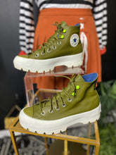 Load image into Gallery viewer, Hi Moss Olive Green Sneakers
