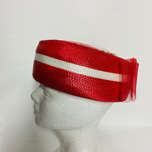 Load image into Gallery viewer, Vtg Red &amp; White Church Hat
