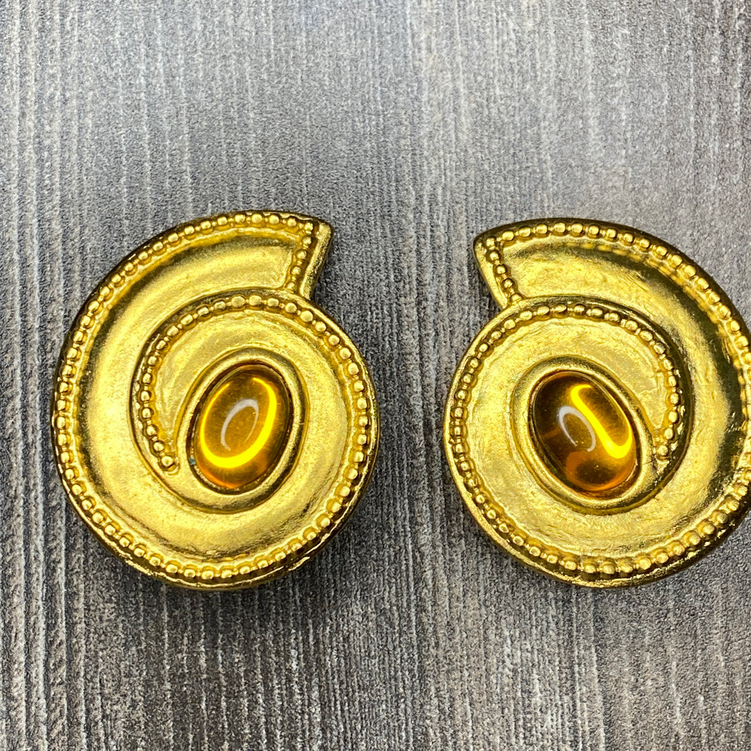 BYZANTINE SWIRL EARRINGS